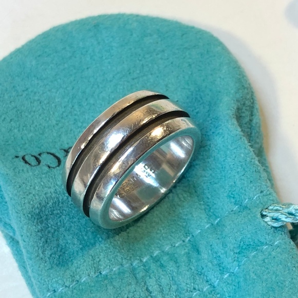 Sterling Silver Band 925 Ring 